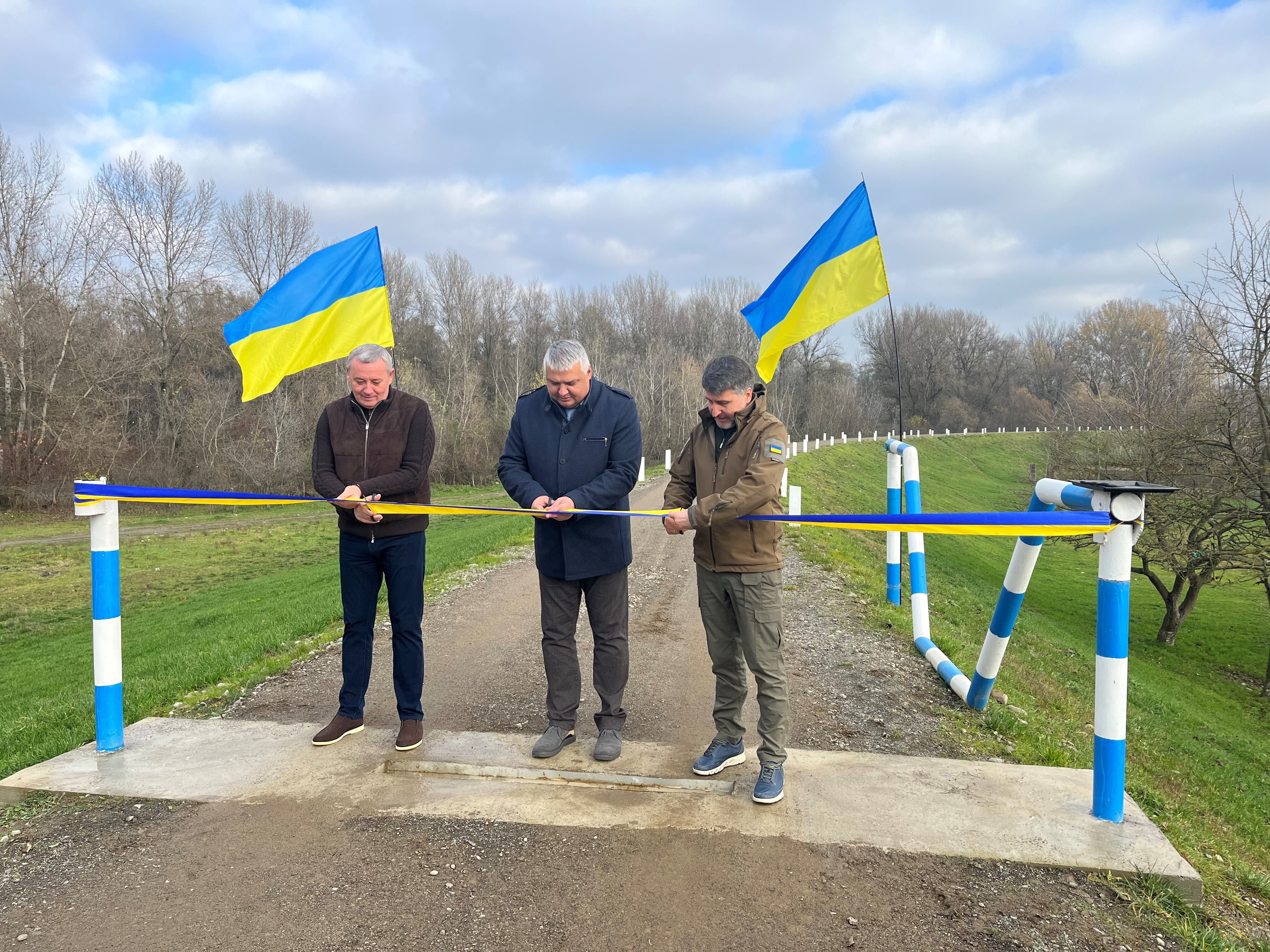 Grand opening of the reconstructed protective dike within the SAFETISZA project